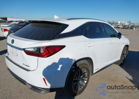 2018 Lexus Rx 450H F Sport from USA, damaged, VIN 2T2BGMCA9JC028043